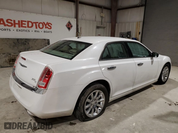 2014 Chrysler 300 with VIN 2C3CCAEGXEH203744, listed as a Copart auction lot 41855485 with 91,358 mi miles and Salvage Title. Bid and sale history available at carsss.com. Image 3.