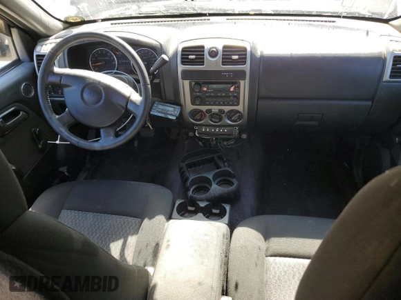 2007 GMC Canyon SLE1 with VIN 1GTCS199478195773, listed as a Copart auction lot 76402134 with 255,252 mi miles and Salvage Title. Bid and sale history available at carsss.com. Image 8.