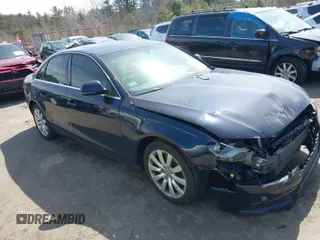 2009 Audi A4 2.0T Prem Plus with VIN WAUSF78K89N054603, listed as a IAAI auction lot 41823408 with 1 mi miles. Bid and sale history available at carsss.com. Image 1.