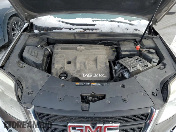 2011 GMC Terrain SLT-1 z VIN 2CTFLVE50B6310523, wystawiony jako Copart lot #44603575 z przebiegiem 127 774 mil mil oraz Szkoda całkowita • Salvage title. Historia ofert i sprzedaży dostępna na DreamBid. Obrazek 12.