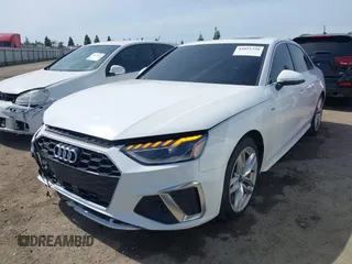 2023 Audi A4 S line Premium Plus with VIN WAUEAAF41PN015426, listed as a IAAI auction lot 41851254 with 39,142 mi miles and . Bid and sale history available at DreamBid. Image 19.