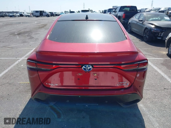 2022 Toyota Mirai XLE with VIN JTDAAAAA6NA004649, listed as a IAAI auction lot 42272950 with 24,687 mi miles and . Bid and sale history available at DreamBid. Image 16.