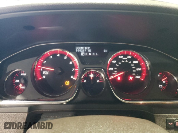 2013 GMC Acadia Denali with VIN 1GKKVTKD5DJ218810, listed as a Copart auction lot 80094204 with 168,267 mi miles and Salvage Title. Bid and sale history available at carsss.com. Image 9.
