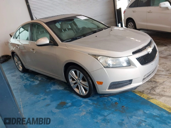 2011 Chevrolet Cruze LTZ with VIN 1G1PH5S9XB7251370, listed as a IAAI auction lot 41984010 with 161,163 mi miles and . Bid and sale history available at DreamBid. Image 1.