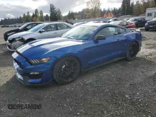 2017 Ford Mustang Shelby GT350 z VIN 1FA6P8JZ6H5523190, wystawiony jako Copart lot #78539174 z przebiegiem 22 464 mil mil oraz Szkody całkowita. Historia ofert i sprzedaży dostępna na DreamBid. Obrazek 1.