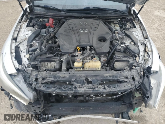 2019 Infiniti Q50 3.0t Signature Edition with VIN JN1EV7AP1KM543075, listed as a Copart auction lot 88492705 with 73,103 mi miles and Non Repairable. Bid and sale history available at carsss.com. Image 11.