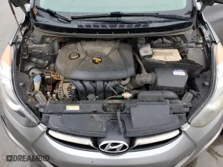 2012 Hyundai Elantra GLS with VIN KMHDH4AEXCU205877, listed as a Copart auction lot 41737745 with 259,154 mi miles and Salvage Title. Bid and sale history available at carsss.com. Image 11.