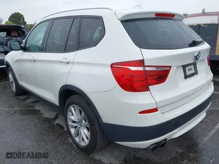 2013 BMW X3 xDrive28i with VIN 5UXWX9C52D0A16547, listed as a IAAI auction lot 41799109 with 118,201 mi miles. Bid and sale history available at carsss.com. Image 3.