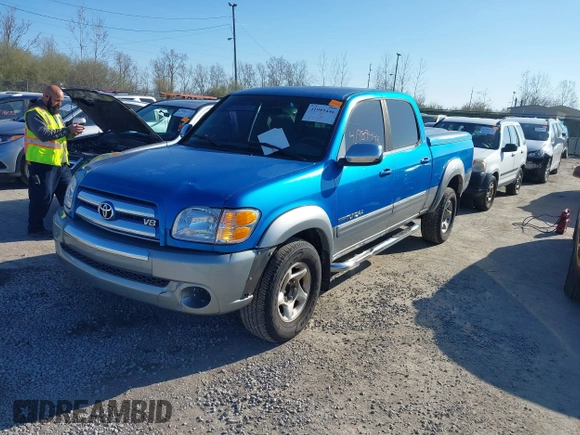 2004 Toyota Tundra SR5 with VIN 5TBET34184S444112, listed as a IAAI auction lot 41989446 with 249,820 mi miles and . Bid and sale history available at DreamBid. Image 2.