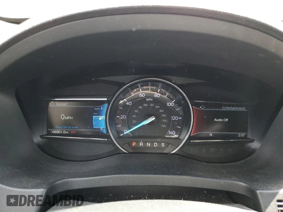 2018 Ford Explorer XLT with VIN 1FM5K7D82JGB94480, listed as a Copart auction lot 55588825 with 98,901 mi miles and Salvage title. Bid and sale history available at DreamBid. Image 9.