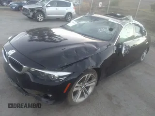 2019 BMW 4 Series 430i with VIN WBA4J1C50KBM17277, listed as a IAAI auction lot 31559329 with 1 mi miles. Bid and sale history available at carsss.com. Image 2.