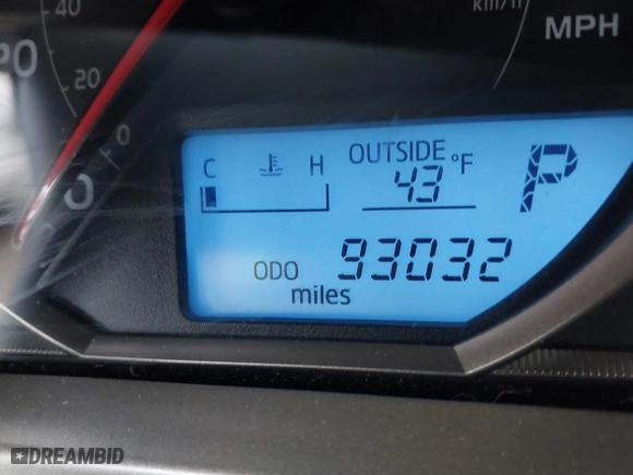 2014 Toyota RAV4 LE with VIN JTMBFREVXEJ002811, listed as a IAAI auction lot 41701317 with 93,032 mi miles. Bid and sale history available at carsss.com. Image 15.