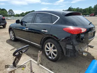 2017 Infiniti QX50 with VIN JN1BJ0RP8HM384476, listed as a Copart auction lot 60122425 with 117,307 mi miles and Clean title. Bid and sale history available at DreamBid. Image 2.