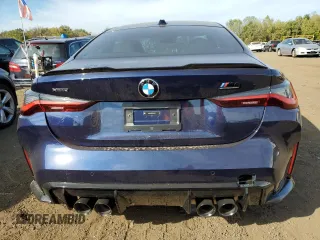 2024 BMW M4 Competition xDrive with VIN WBS43AZ07RCN61219, listed as a Copart auction lot 74003684 with 10,310 mi miles and Salvage Title. Bid and sale history available at carsss.com. Image 6.