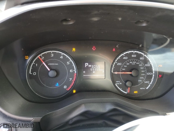 2019 Subaru Crosstrek Premium with VIN JF2GTADC3K8304963, listed as a Copart auction lot 51219235 with 69,355 mi miles and Non Repairable. Bid and sale history available at carsss.com. Image 9.