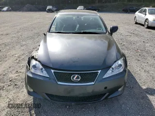 2006 Lexus IS 250 with VIN JTHCK262365003268, listed as a Copart auction lot 55077595 with 194,699 mi miles and Clean Title. Bid and sale history available at DreamBid. Image 5.