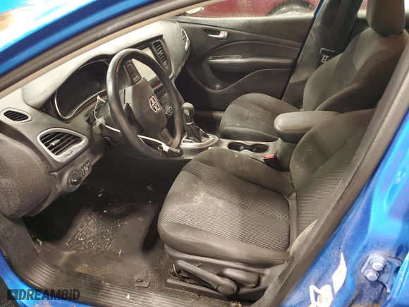 2016 Dodge Dart Aero with VIN 1C3CDFDH8GD530809, listed as a Copart auction lot 84341214 with 117,152 mi miles and Clean Title. Bid and sale history available at carsss.com. Image 7.