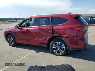 2023 Toyota Highlander L with VIN 5TDKDRBH2PS509311, listed as a Copart auction lot 61045995 with 14,411 mi miles and Salvage title. Bid and sale history available at DreamBid. Image 2.