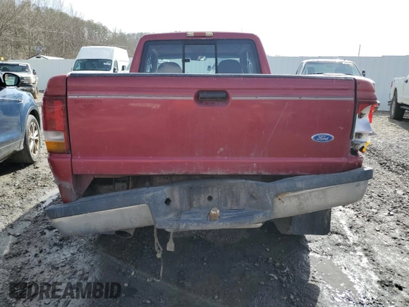 1994 Ford Ranger XLT with VIN 1FTCR15X5RTA87551, listed as a Copart auction lot 46115505 with 143,063 mi miles and Salvage Title. Bid and sale history available at DreamBid. Image 6.