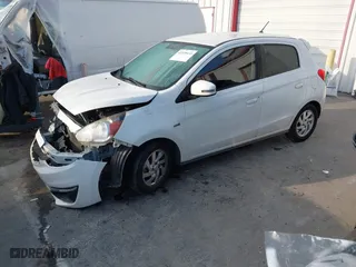 2017 Mitsubishi Mirage SE with VIN ML32A4HJ2HH015707, listed as a IAAI auction lot 41535650 with 146,937 mi miles. Bid and sale history available at carsss.com. Image 18.
