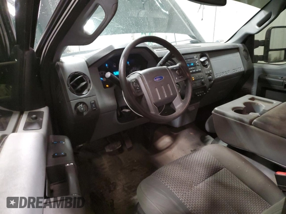 2015 Ford Super Duty F-250 SRW XL with VIN 1FTBF2A60FEB12458, listed as a Copart auction lot 43270225 with 131,315 mi miles and Salvage Title. Bid and sale history available at carsss.com. Image 8.