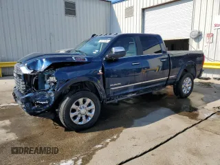 2022 Ram 2500 Limited with VIN 3C6UR5SL5NG191940, listed as a Copart auction lot 72474584 with 50,393 mi miles and Salvage title. Bid and sale history available at DreamBid. Image 1.
