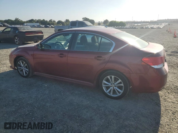 2013 Subaru Legacy Premium with VIN 4S3BMBC64D3042619, listed as a Copart auction lot 55450625 with 163,588 mi miles and Clean Title. Bid and sale history available at DreamBid. Image 2.