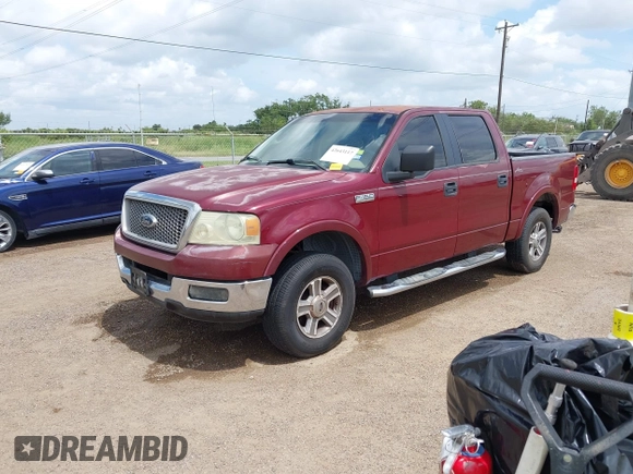 2005 Ford F-150 XLT z VIN 1FTPW12545KD95257, wystawiony jako IAAI lot #42643117 z przebiegiem 151 077 mil mil oraz . Historia ofert i sprzedaży dostępna na DreamBid. Obrazek 2.