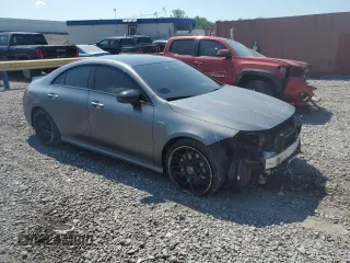 2021 Mercedes-Benz CLA 45 AMG with VIN W1K5J5DB4MN200955, listed as a Copart auction lot 57955104 with 44,136 mi miles and Salvage Title. Bid and sale history available at DreamBid. Image 4.