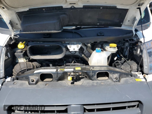 2017 Ram ProMaster Cargo with VIN 3C6TRVNG9HE534856, listed as a Copart auction lot 60272604 with 137,146 mi miles and Clean Title. Bid and sale history available at carsss.com. Image 12.