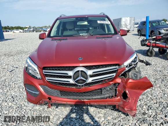 2018 Mercedes-Benz GLE 350 with VIN 4JGDA5JBXJB014548, listed as a Copart auction lot 56295215 with 99,320 mi miles and Salvage title. Bid and sale history available at DreamBid. Image 5.
