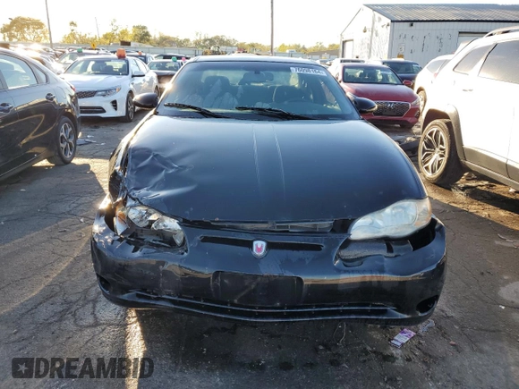 2002 Chevrolet Monte Carlo SS with VIN 2G1WX15KX29250269, listed as a Copart auction lot 76098164 with 100,203 mi miles and Salvage Title. Bid and sale history available at carsss.com. Image 5.