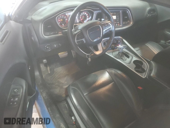2015 Dodge Challenger SXT Plus with VIN 2C3CDZBGXFH856074, listed as a Copart auction lot 60889035 with 205,447 mi miles and Salvage title. Bid and sale history available at DreamBid. Image 8.