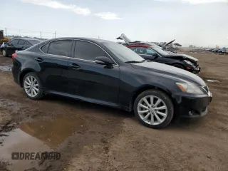 2009 Lexus IS 250 with VIN JTHCK262295035861, listed as a Copart auction lot 58619555 with 207,886 mi miles and Clean title. Bid and sale history available at DreamBid. Image 4.