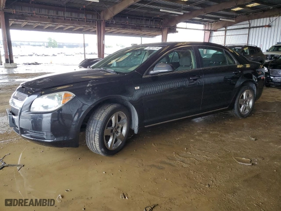 2008 Chevrolet Malibu LT w/1LT with VIN 1G1ZH57B08F180232, listed as a Copart auction lot 86218114 with 166,859 mi miles and Salvage Title. Bid and sale history available at carsss.com. Image 1.
