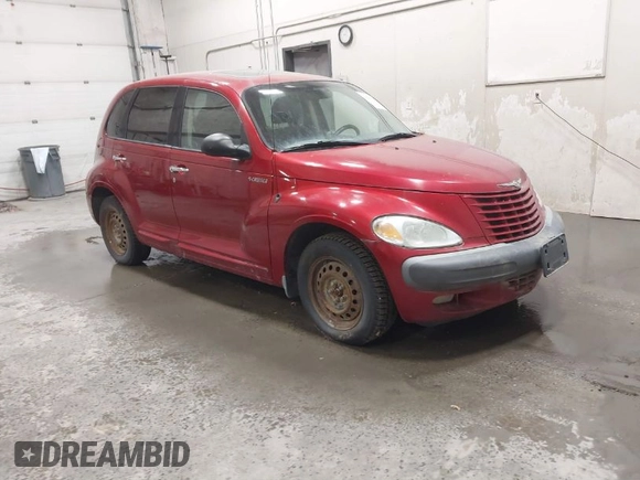 2001 Chrysler PT Cruiser with VIN 3C8FY4BB81T653946, listed as a IAAI auction lot 41840256 with 132,286 mi miles. Bid and sale history available at carsss.com. Image 1.