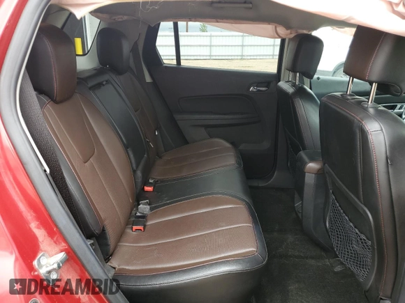 2013 GMC Terrain SLT with VIN 2GKFLVEK8D6420843, listed as a Copart auction lot 57419395 with 134,807 mi miles and Salvage title. Bid and sale history available at DreamBid. Image 11.