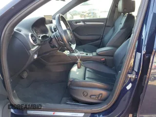 2017 Audi A3 Sedan Premium Plus with VIN WAUGUGFF3H1038266, listed as a Copart auction lot 71200734 with 105,768 mi miles and Salvage Title. Bid and sale history available at carsss.com. Image 7.