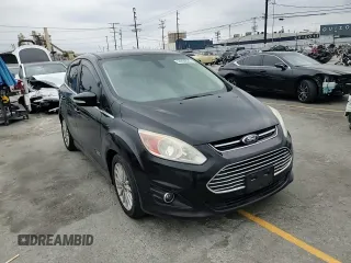 2015 Ford C-Max SEL z VIN 1FADP5CUXFL100239, wystawiony jako Copart lot #54266835 z przebiegiem 186 159 mil mil oraz Szkoda całkowita • Salvage title. Historia ofert i sprzedaży dostępna na DreamBid. Obrazek 13.