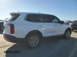 2022 Kia Telluride LX with VIN 5XYP2DHC1NG252839, listed as a Copart auction lot 47855235 with 38,819 mi miles and Salvage Title. Bid and sale history available at DreamBid. Image 3.
