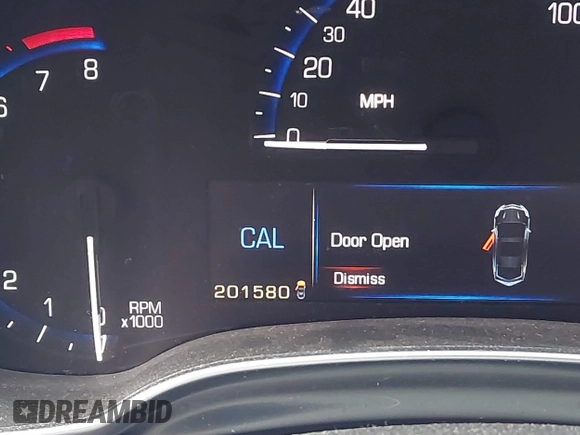 2013 Cadillac SRX Performance Collection with VIN 3GYFNHE33DS527519, listed as a IAAI auction lot 41652822 with 201,580 mi miles. Bid and sale history available at carsss.com. Image 7.