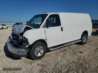 2022 GMC Savana Cargo Van with VIN 1GTW7AFP8N1231004, listed as a Copart auction lot 81510434 with 15,698 mi miles and Clean Title. Bid and sale history available at carsss.com. Image 1.