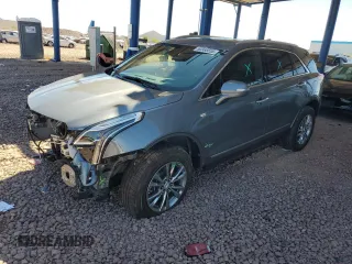 2021 Cadillac XT5 FWD Premium Luxury with VIN 1GYKNCRS1MZ109854, listed as a Copart auction lot 50368555 with 13,069 mi miles and Salvage Title. Bid and sale history available at carsss.com. Image 1.