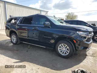 2023 Chevrolet Suburban LS with VIN 1GNSCBKD3PR514241, listed as a Copart auction lot 77243784 with 47,622 mi miles and Non Repairable. Bid and sale history available at DreamBid. Image 4.