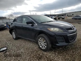 2010 Mazda CX-7 Sport with VIN JM3ER2W53A0337555, listed as a Copart auction lot 52317105 with 206,035 mi miles and Salvage Title. Bid and sale history available at DreamBid. Image 4.