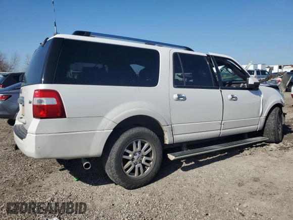 2014 Ford Expedition Max Limited with VIN 1FMJK1K53EEF62395, listed as a Copart auction lot 46704955 with Not provided miles and Non repairable. Bid and sale history available at DreamBid. Image 3.