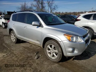 2010 Toyota RAV4 Ltd with VIN JTMDF4DV6A5022859, listed as a Copart auction lot 43718845 with 81,279 mi miles and Salvage Title. Bid and sale history available at carsss.com. Image 4.
