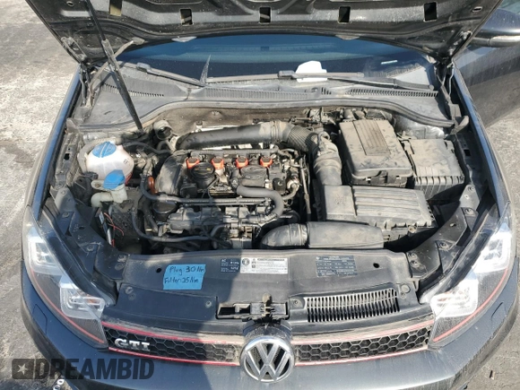 2010 Volkswagen GTI z VIN WVWGV7AJ6AW418495, wystawiony jako Copart lot #84345214 z przebiegiem 120 471 mil mil oraz Czysty tytuł • Clean title. Historia ofert i sprzedaży dostępna na DreamBid. Obrazek 11.