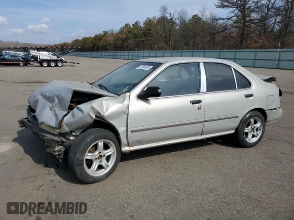 1996 Nissan Sentra XE z VIN 3N1AB41D5TL010573, wystawiony jako Copart lot #47284155 z przebiegiem 158 185 mil mil oraz Szkoda całkowita • Salvage title. Historia ofert i sprzedaży dostępna na DreamBid. Obrazek 1.
