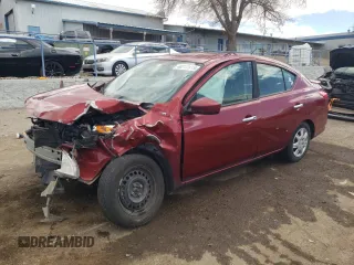 2019 Nissan Versa SV z VIN 3N1CN7AP8KL861356, wystawiony jako Copart lot #48717915 z przebiegiem Nie podano mil oraz Nie do naprawy • Non repairable. Historia ofert i sprzedaży dostępna na DreamBid. Obrazek 1.